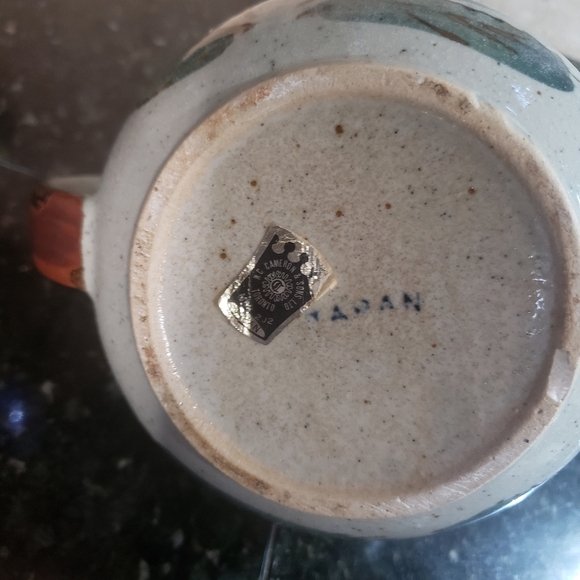 Japan stoneware tea pot. - Picture 6 of 8